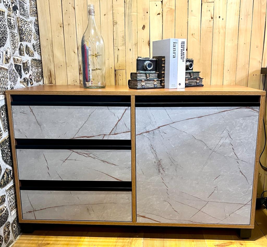 Abstract Design Executed Table
