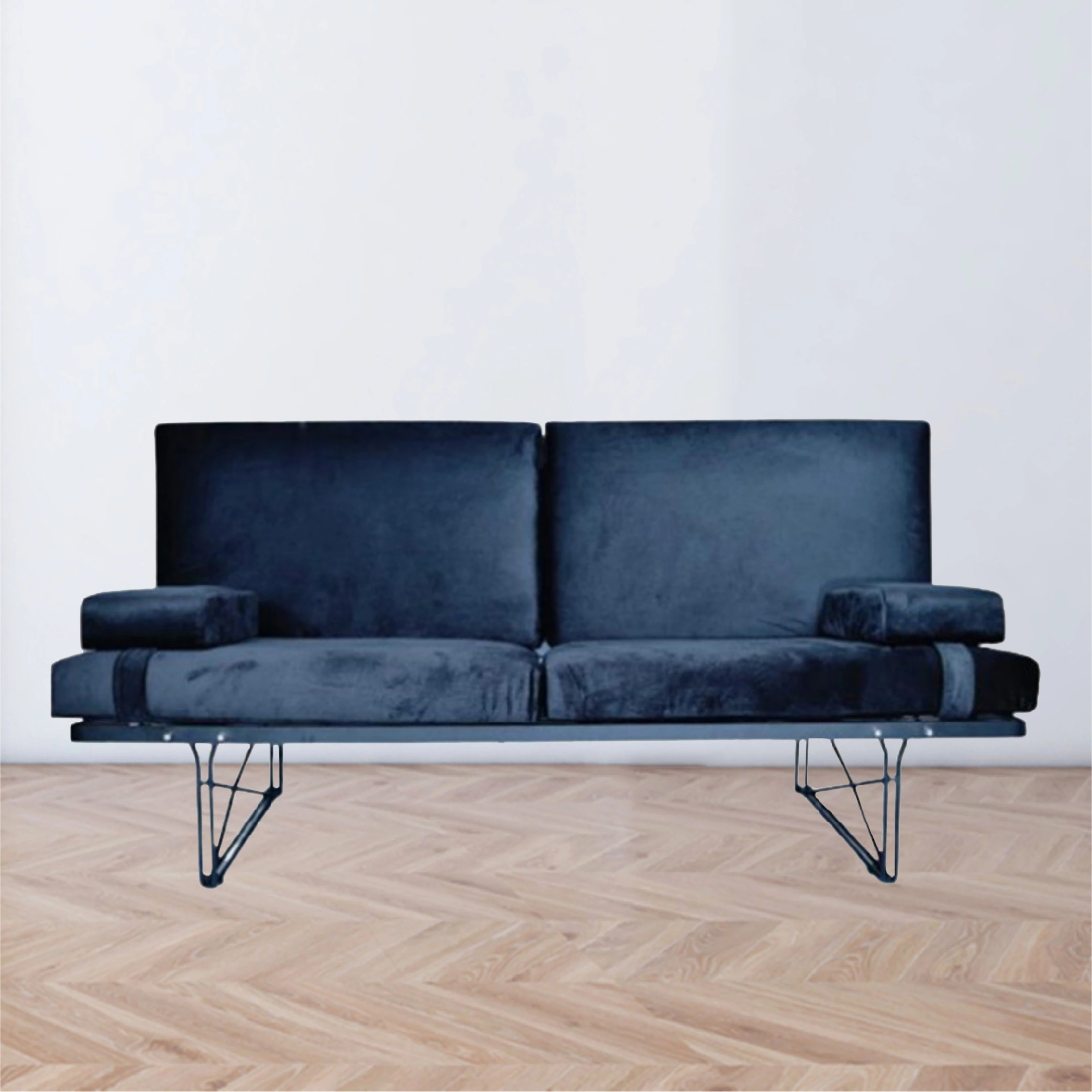Blue Visitor Sofa