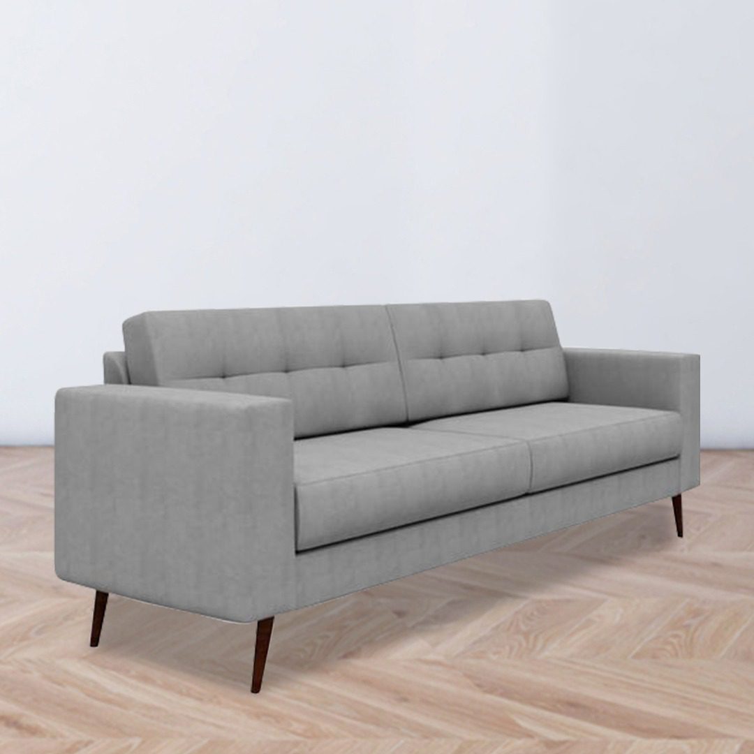 Grey 3 Seater Sofa